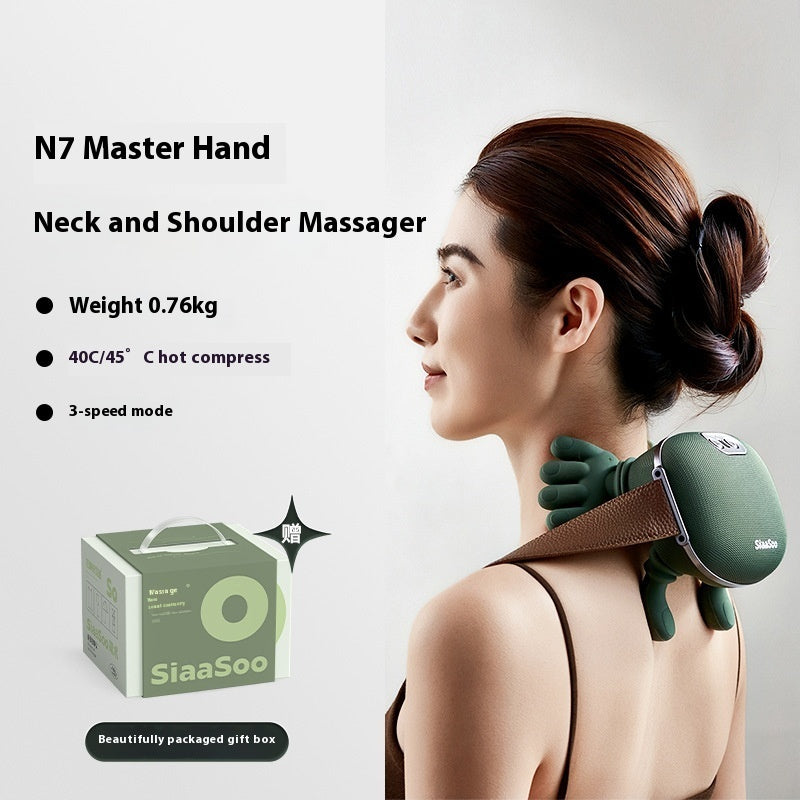 The 4D Trapezius Relief Massager 💆‍♀️ – Like Real Human Hands.