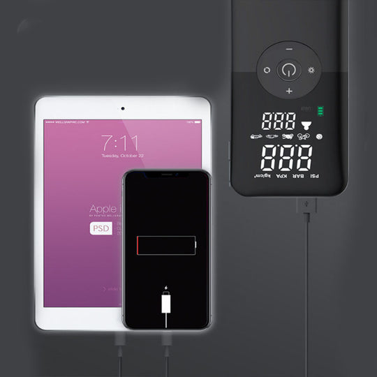 AirPro™ | The Ultimate Portable & Cordless Tire Inflator 🚗💨