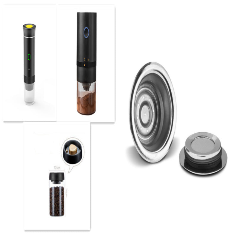 BrewMaster™ Go | All-in-One Portable Espresso Maker ☕