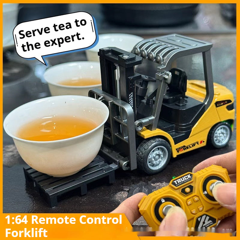 MicroFleet™ | 1:64 RC Forklift with Type-C Charging 🏗️