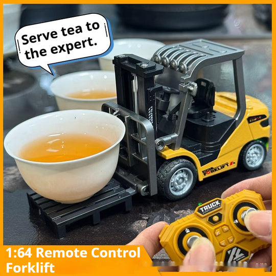 MicroFleet™ | 1:64 RC Forklift with Type-C Charging 🏗️