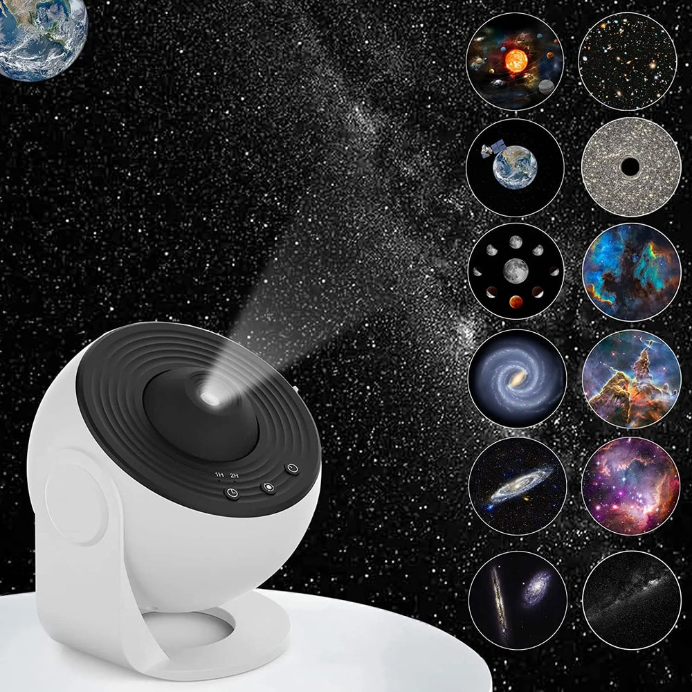 🌌 Galaxy Projector 360° – Turn Your Room Into a Dream! ✨