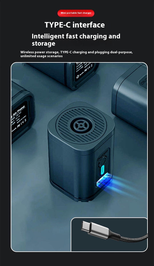 AirGo™ | The Ultimate 2-in-1 Mini Air Pump & Vacuum 💨🌪️