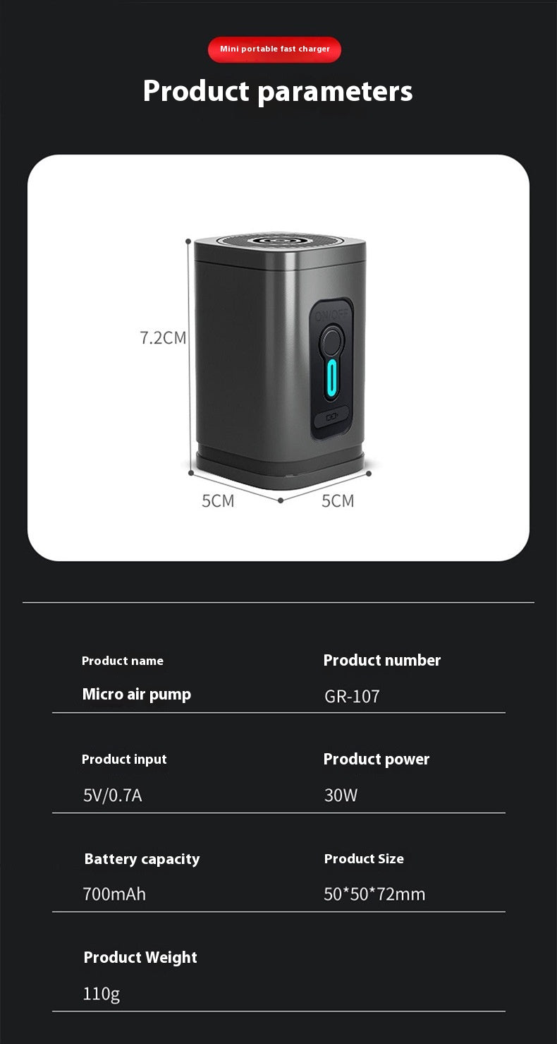 AirGo™ | The Ultimate 2-in-1 Mini Air Pump & Vacuum 💨🌪️