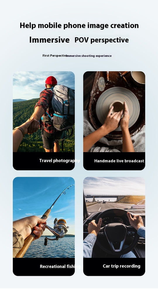 MagnaView™ POV Neck Mount 🎬