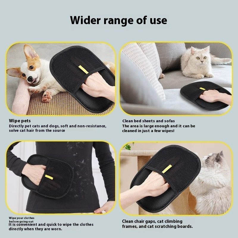FuzzOff™ Pet Hair Remover Mitt for Furniture & Clothes 🐾