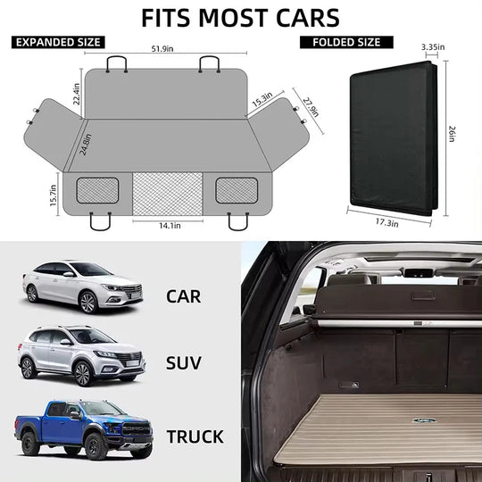 PawGuard™ Waterproof Car Hammock Protector 🐾