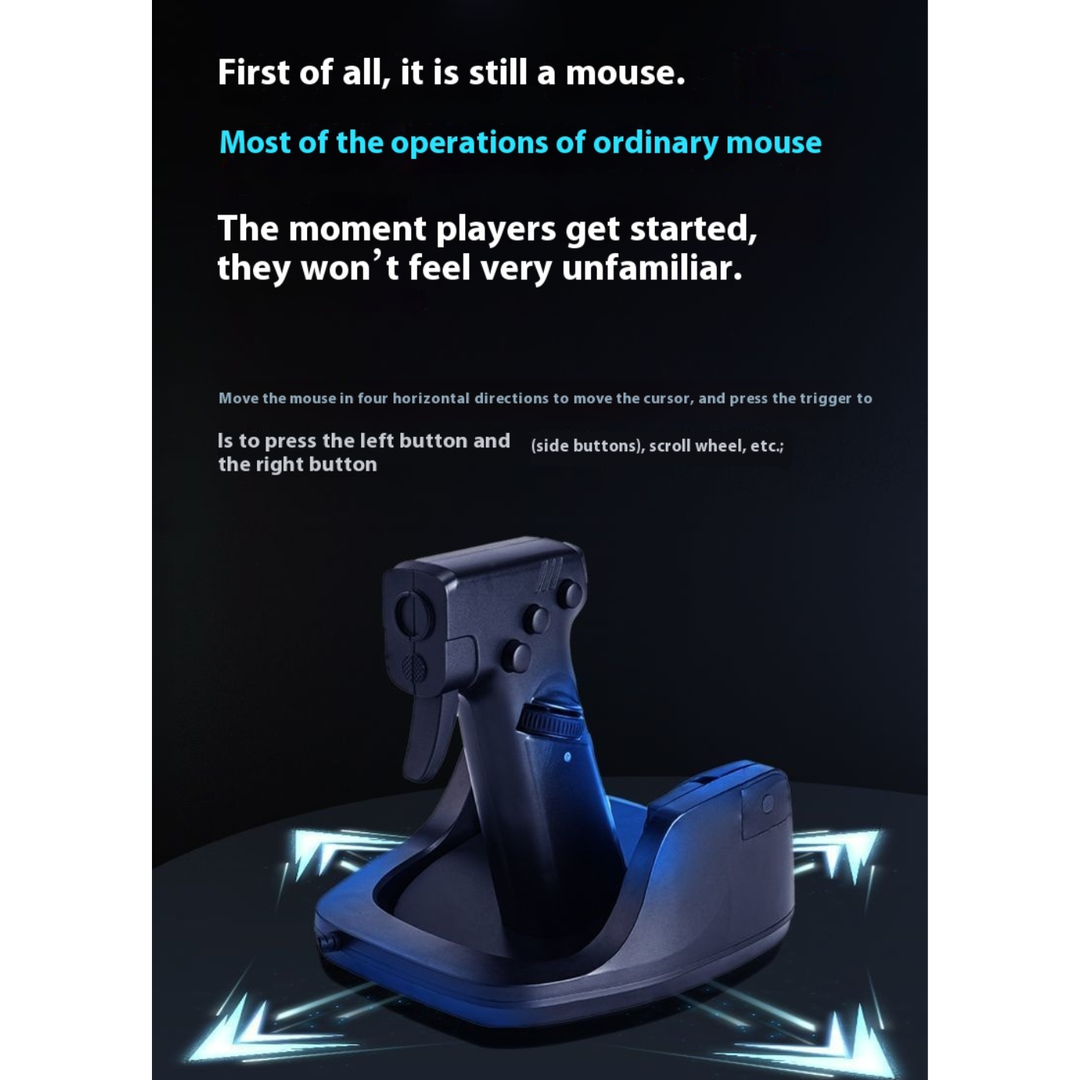 AimPoint™ | The Vertical Pistol-Grip FPS Mouse 🎯