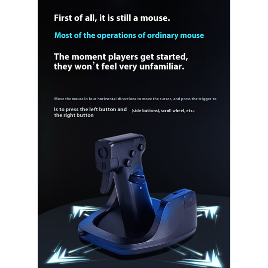 AimPoint™ | The Vertical Pistol-Grip FPS Mouse 🎯