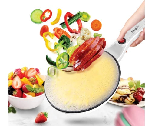 CrepePerfect™ | The 60-Second Electric Crepe Maker 🥞