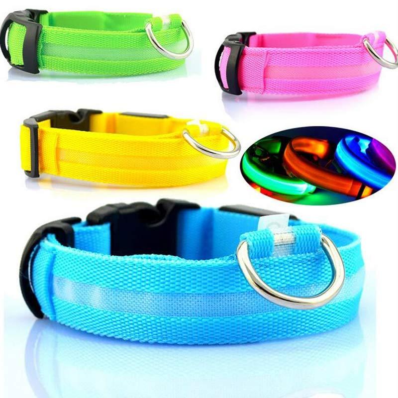 GlowGuard™ Rechargeable LED Dog Collar ✨