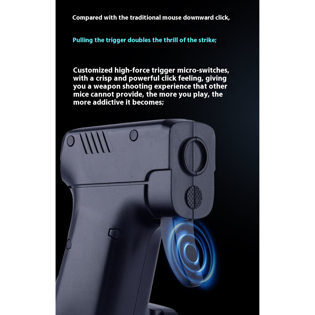 AimPoint™ | The Vertical Pistol-Grip FPS Mouse 🎯