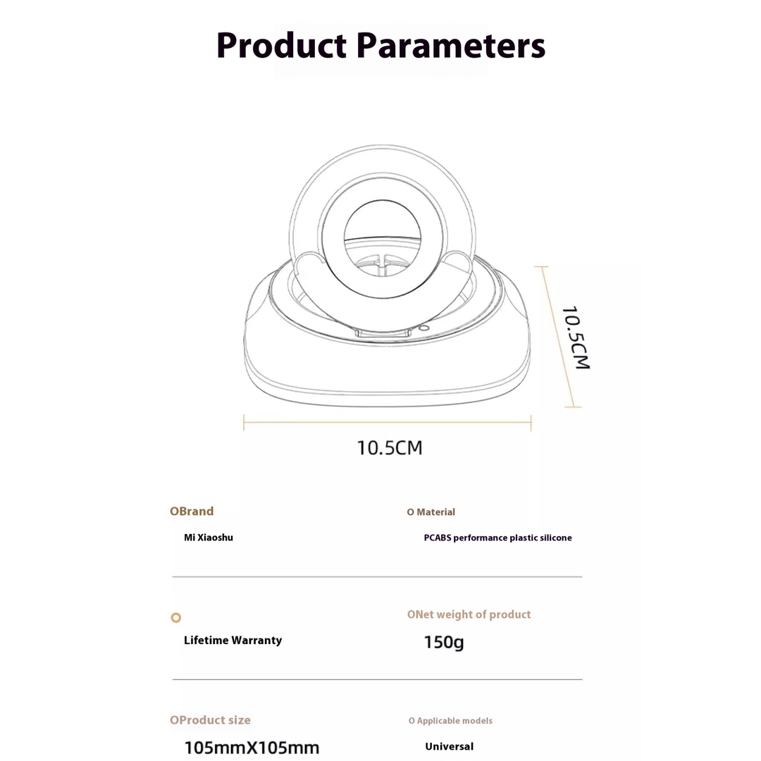 OrbitMount™ 360 Magnetic Phone Holder 📱