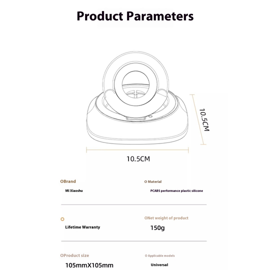 OrbitMount™ 360 Magnetic Phone Holder 📱