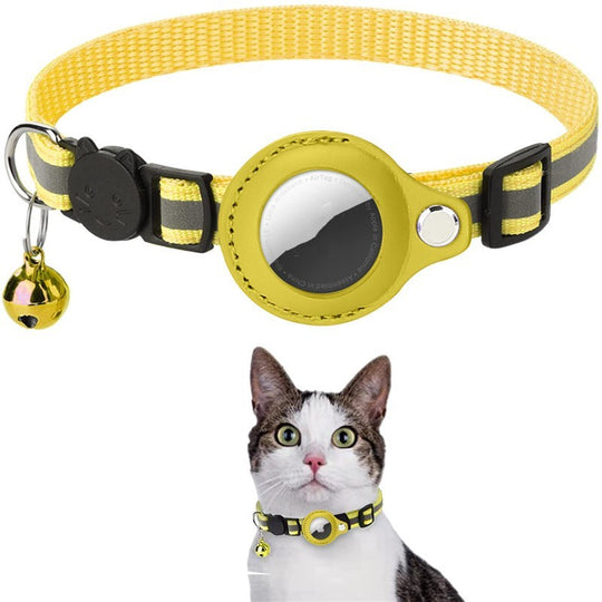 SafePaws™ AirTag Cat Collar | Safe, Stylish & Trackable! 🐾