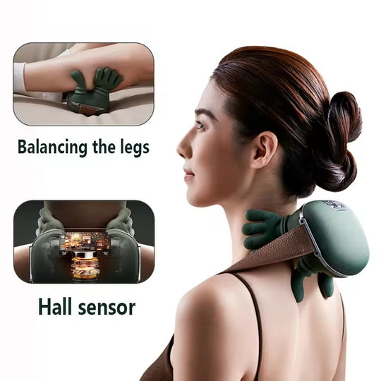 The 4D Trapezius Relief Massager 💆‍♀️ – Like Real Human Hands.