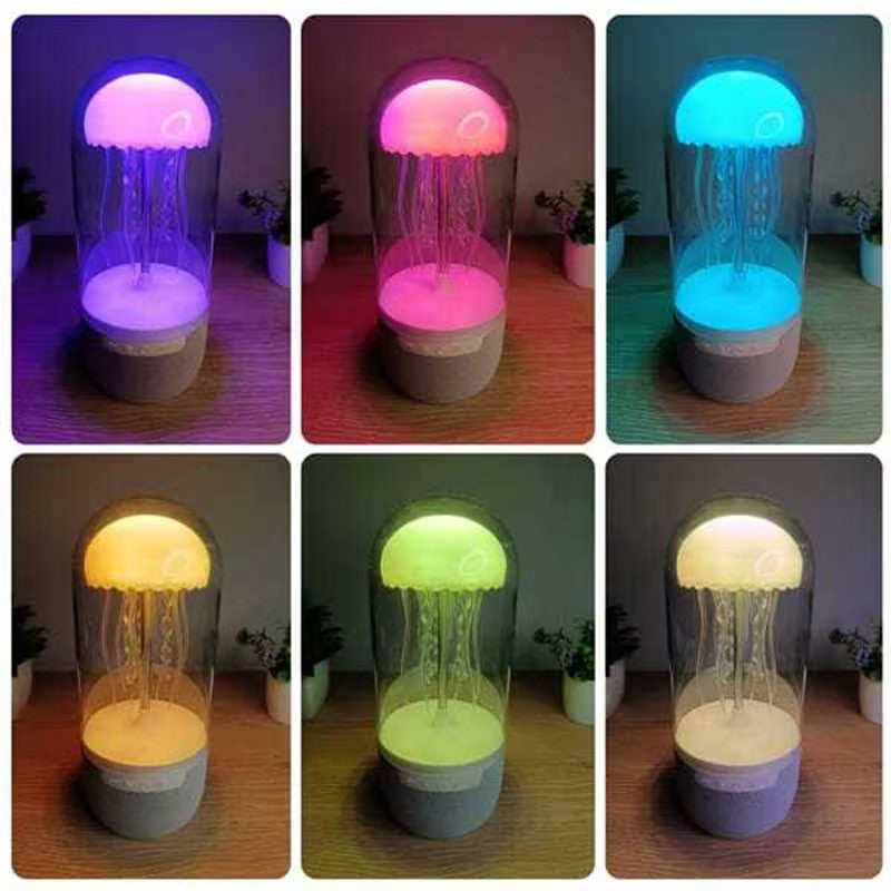 AuraJelly™ Mini | The Mesmerizing Jellyfish Speaker Lamp 🐙🎶