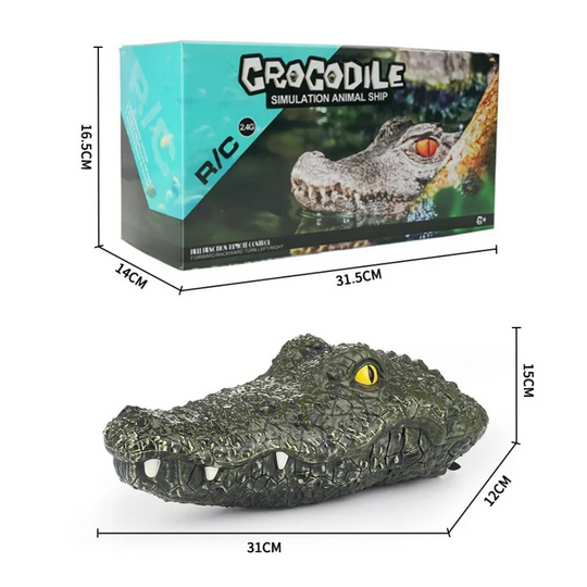 🐊 RC Croc Head Boat – Prank Mode: ON! 💦