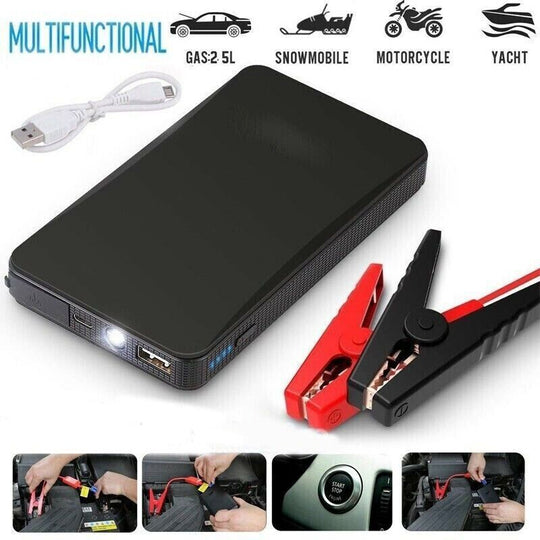 🚗⚡ Portable Car Starter & Power Bank – (USA Only)