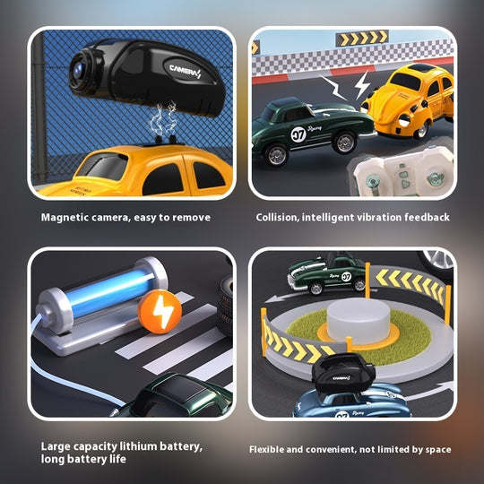 🏁 Mini FPV Racing Car 📸 – Go Viral w/ WiFi Camera!