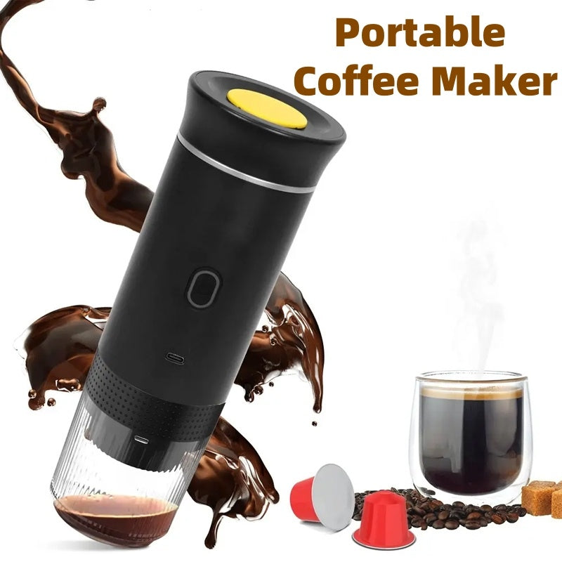 BrewMaster™ Go | All-in-One Portable Espresso Maker ☕