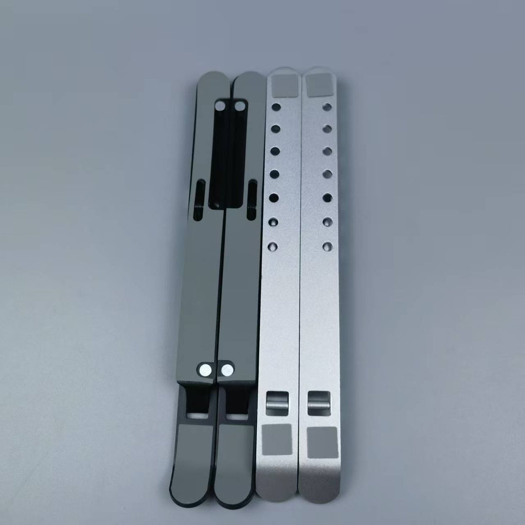 New Laptop Stand With Adjustable And Foldable Height, Aluminum Alloy Bracket With Cooling Fan