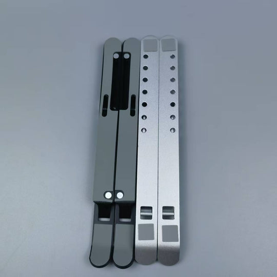 New Laptop Stand With Adjustable And Foldable Height, Aluminum Alloy Bracket With Cooling Fan