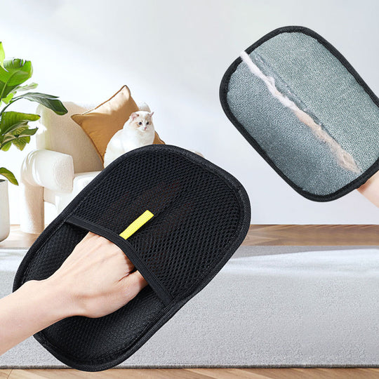 FuzzOff™ Pet Hair Remover Mitt for Furniture & Clothes 🐾