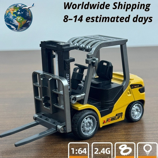 MicroFleet™ | 1:64 RC Forklift with Type-C Charging 🏗️