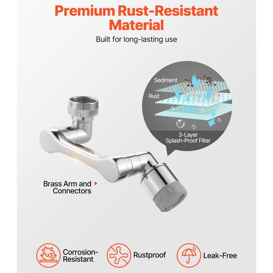 AquaFlex™ | 1080° Robotic Faucet Extender 🚀 (USA only)