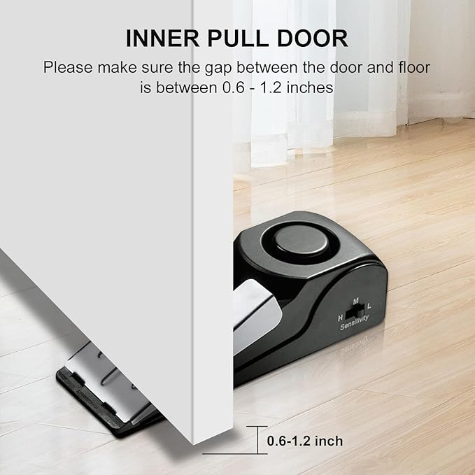 SafeWedge™ | The Ultimate Portable Door Stop Alarm 🚨