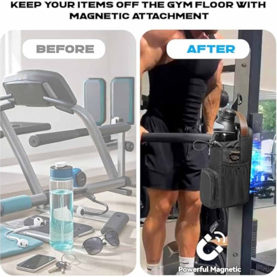 HydroMag™ Magnetic Gym Pouch & Phone Holder 💪