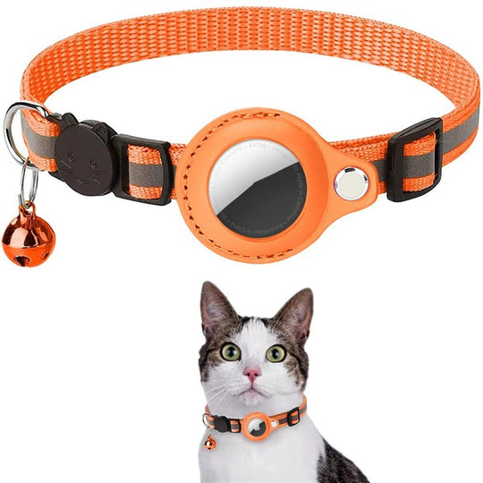 SafePaws™ AirTag Cat Collar | Safe, Stylish & Trackable! 🐾