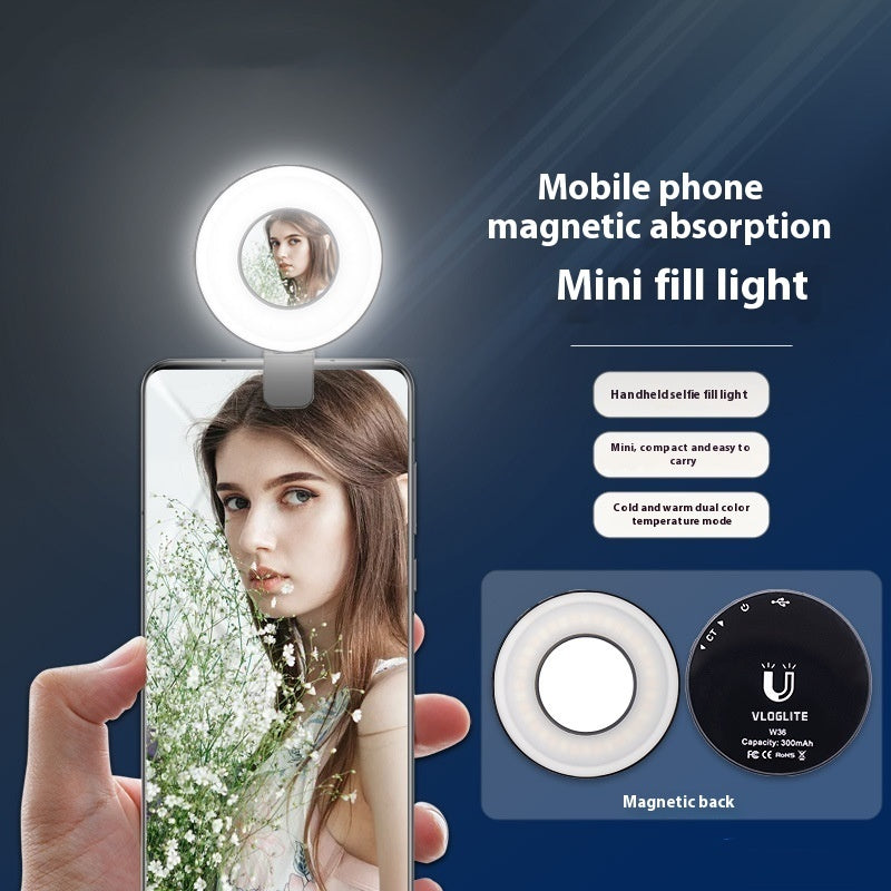 GlowPop™ Magnetic Selfie Light 💡