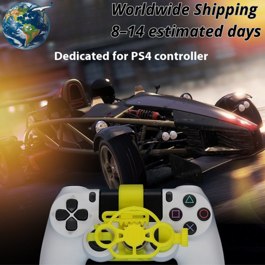 Grip & Rip™ Controller Racing Wheel (for PS4 only) 🏎️💨