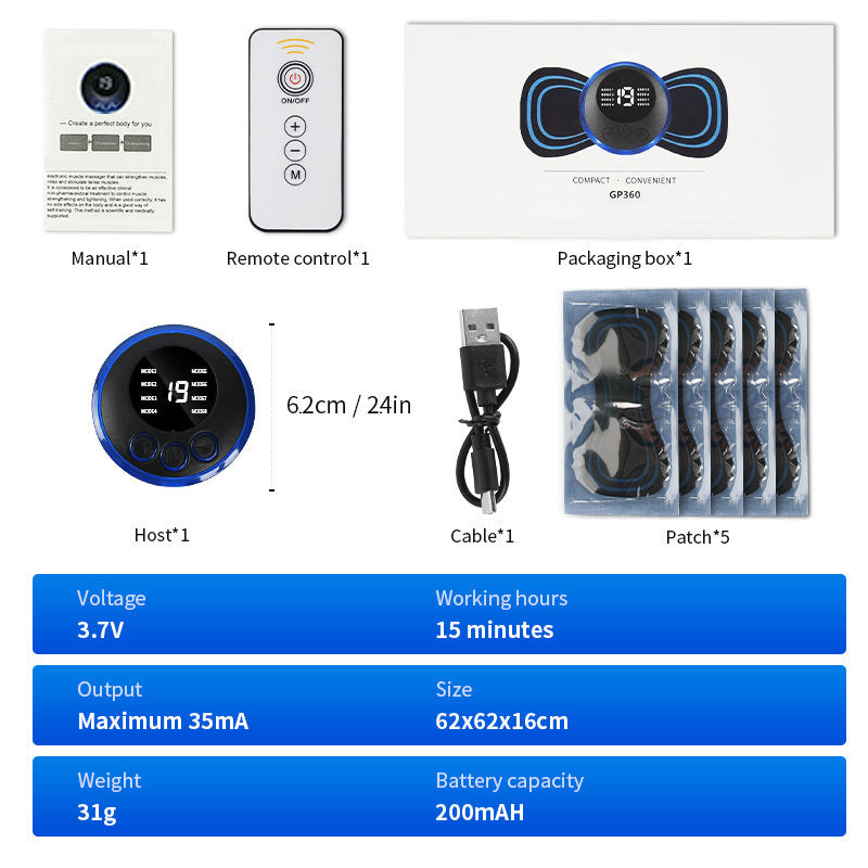 ReliefPad™ | Portable EMS Massager (🚀 Fast USA Shipping)