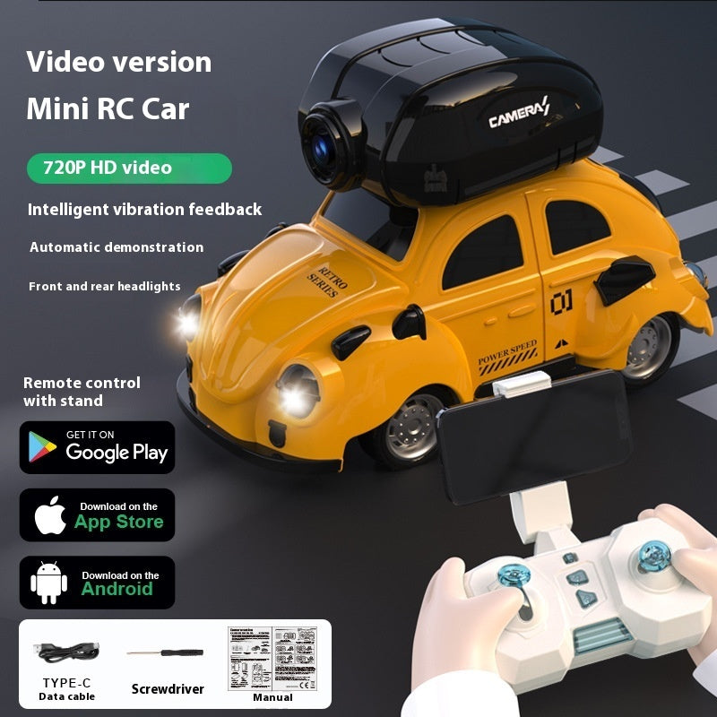 🏁 Mini FPV Racing Car 📸 – Go Viral w/ WiFi Camera!