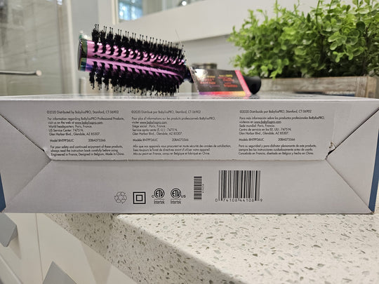 BaBylissPRO Nano Titanium Hair Dryer + 1” Flat Iron Combo – 100% Original – FREE Brush – Limited Stock!