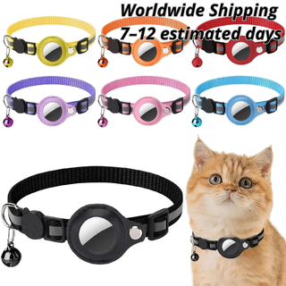 SafePaws™ AirTag Cat Collar | Safe, Stylish & Trackable! 🐾