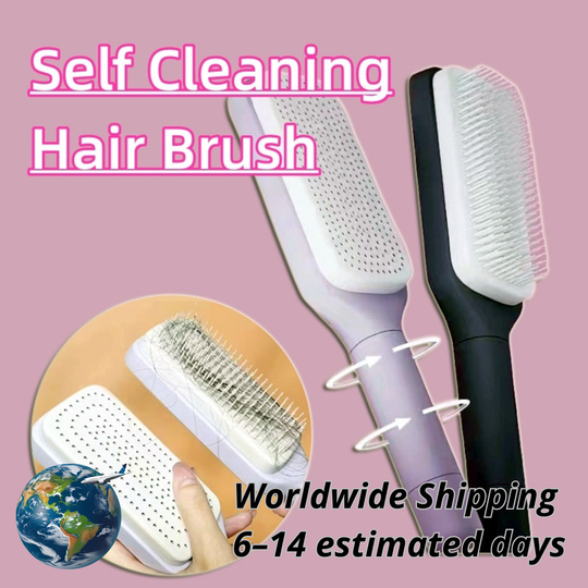 PureBrush™ | The Viral Self-Cleaning Hairbrush ✨