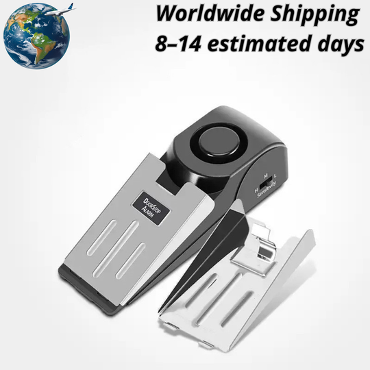 SafeWedge™ | The Ultimate Portable Door Stop Alarm 🚨