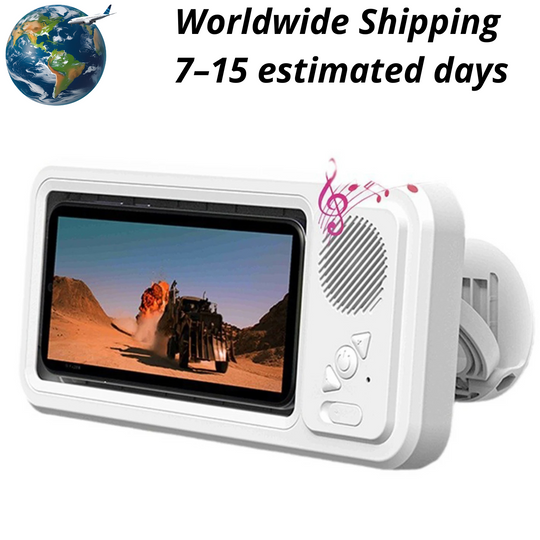 Shower Phone Holder with Speaker 🚿📱🎶 Turn Your Shower Into a Concert!