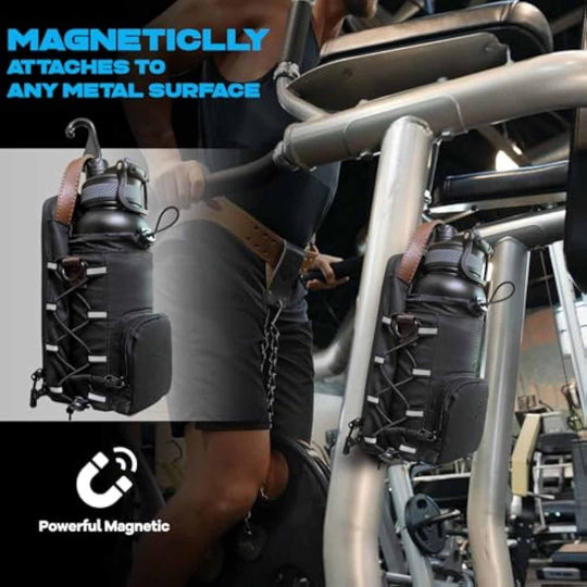 HydroMag™ Magnetic Gym Pouch & Phone Holder 💪