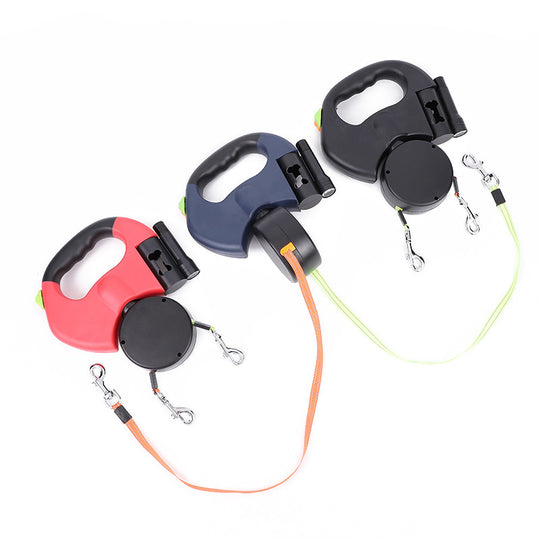 DuoLeash™ 360° Tangle-Free Pet Leash 🐾