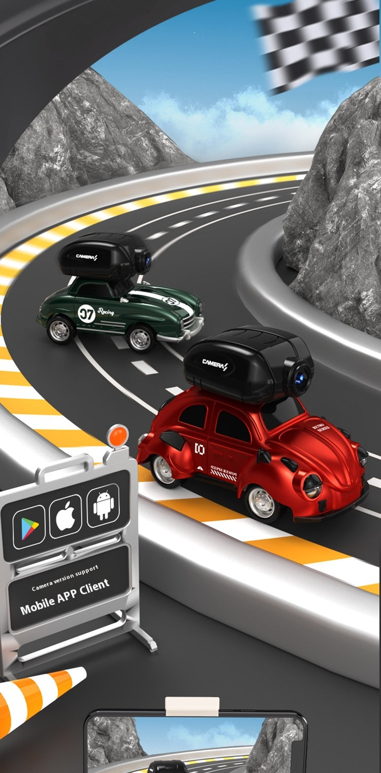 🏁 Mini FPV Racing Car 📸 – Go Viral w/ WiFi Camera!