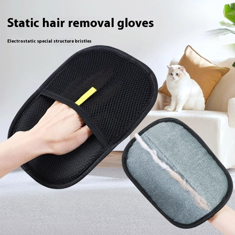 FuzzOff™ Pet Hair Remover Mitt for Furniture & Clothes 🐾