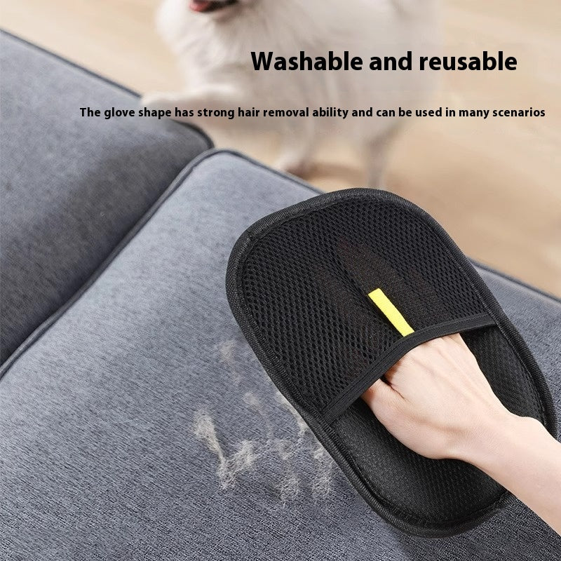 FuzzOff™ Pet Hair Remover Mitt for Furniture & Clothes 🐾