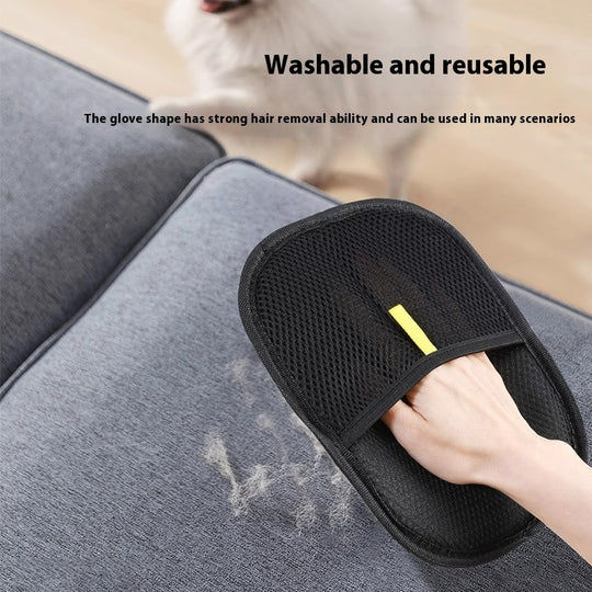 FuzzOff™ Pet Hair Remover Mitt for Furniture & Clothes 🐾