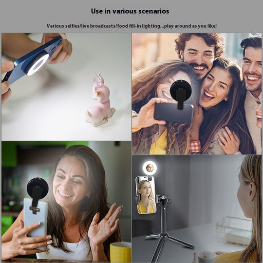 GlowPop™ Magnetic Selfie Light 💡