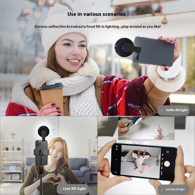 GlowPop™ Magnetic Selfie Light 💡